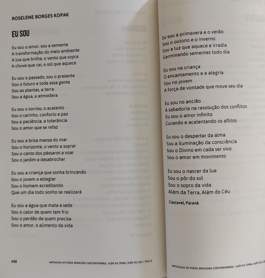 Poema  - EU SOU